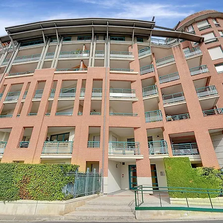 T2 Bord De Garonne Hypercentre Terrasse + Parking Appartement Toulouse Buitenkant foto